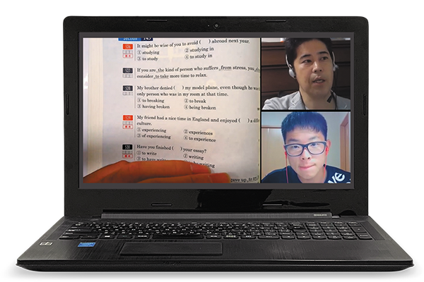 ＡＩ＋教務が生徒さんの学習状況をチェック